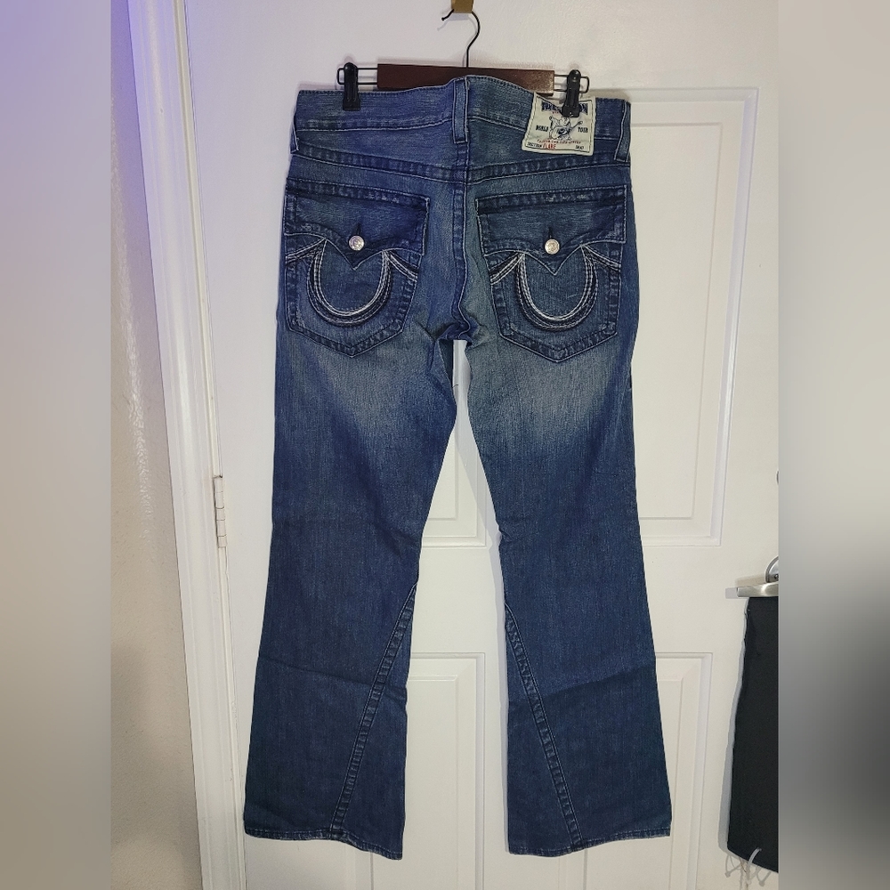 True Religion Medium Wash Jeans - Flare